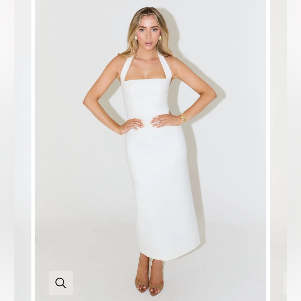 Oddmuse Halter Midi Dress